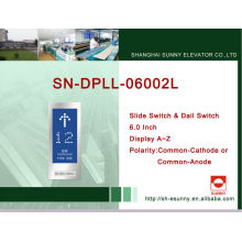 écran lcd Outdoor affichage/flip dot affichage/ascenseur flexible display/ascenseur affichage/SN-DPLL - 06002L
